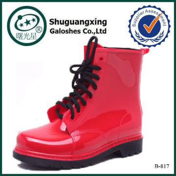chaussures de bottes femme espagne bottes rouges à talons hauts bootsB-817